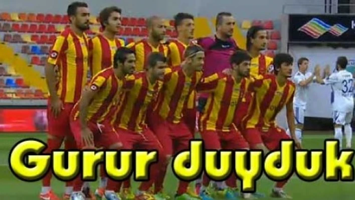  Yenildik ama ezilmedik