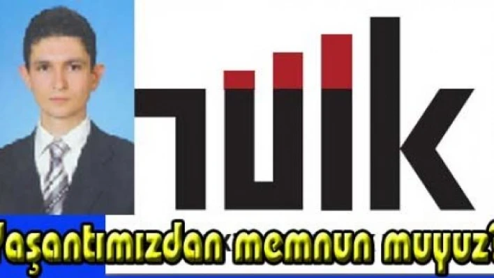  Yaşam memnuniyetimiz araştırılıyor