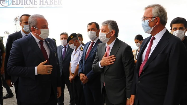 Şentop, Tekirdağ Şehir Hastanesinde incelemelerde bulundu