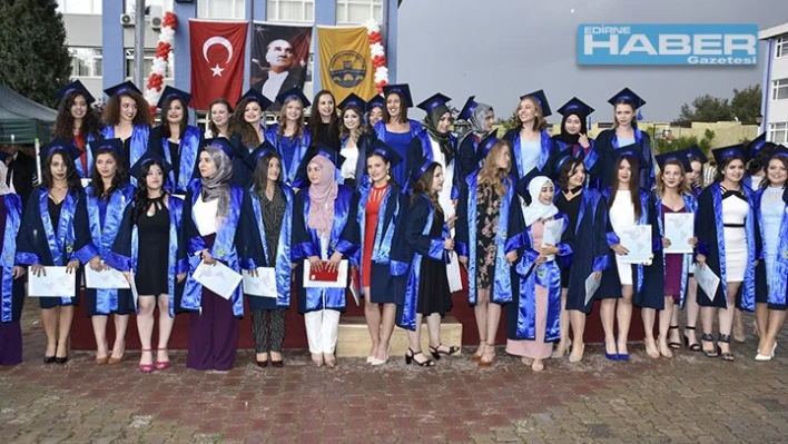 Mezuniyet töreni yapıldı