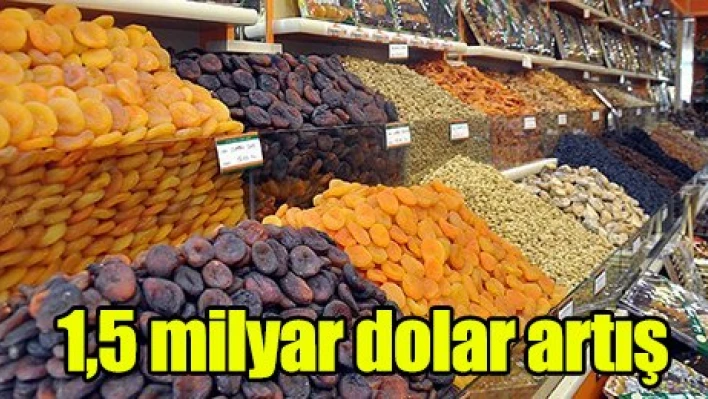 1,5 milyar dolar artış