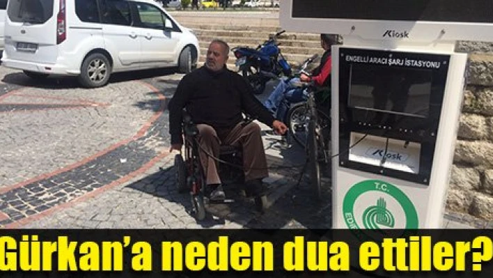 Dualar Başkan Gürkan'a