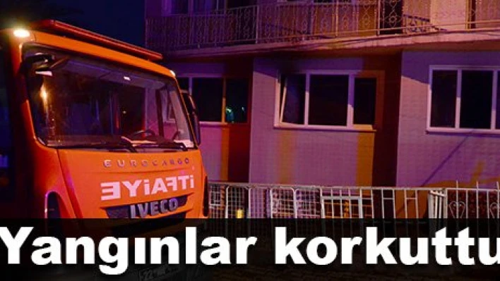 Arefe gecesi çifte yangın