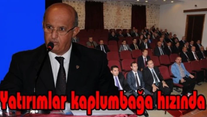  Yatırımlar kaplumbağa hızıyla gidiyor