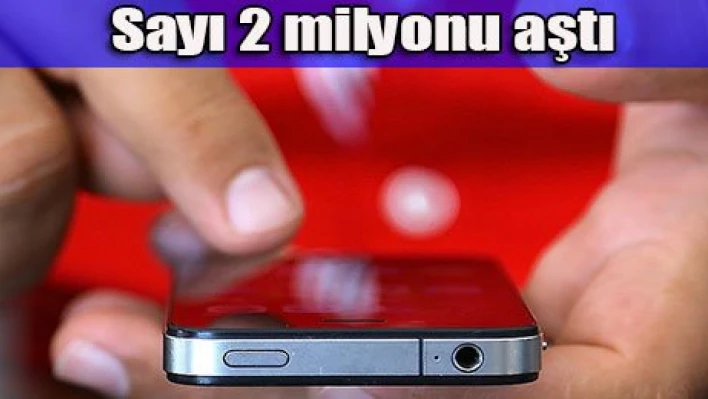 Sayı 2 milyonu aştı