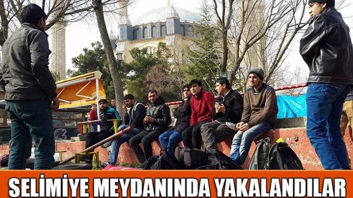 Botları ile yakalandılar