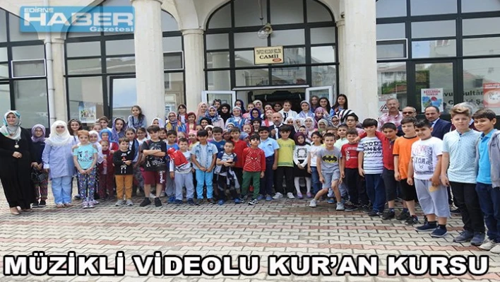 Müzikli videolu Kuran kursu