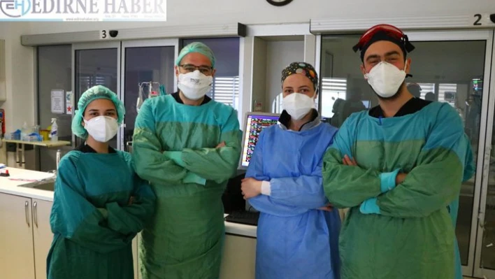 'Kovid-19 tedavi süreci' görüntülendi