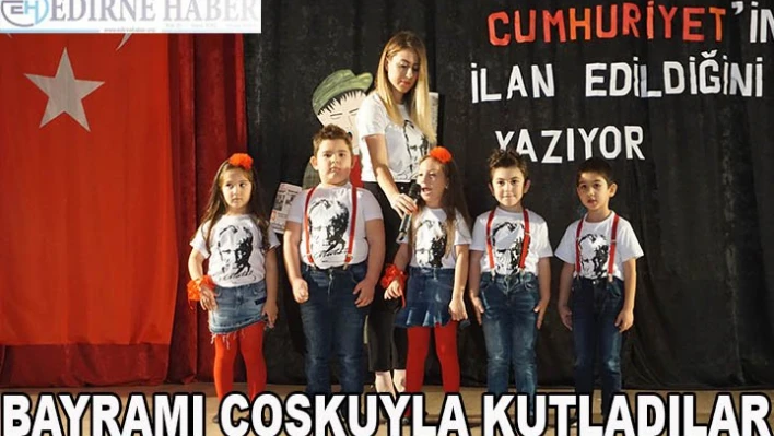 Minikler Cumhuriyetin 95. Yılını Kutladılar