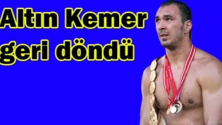  Altın Kemer Edirne'de