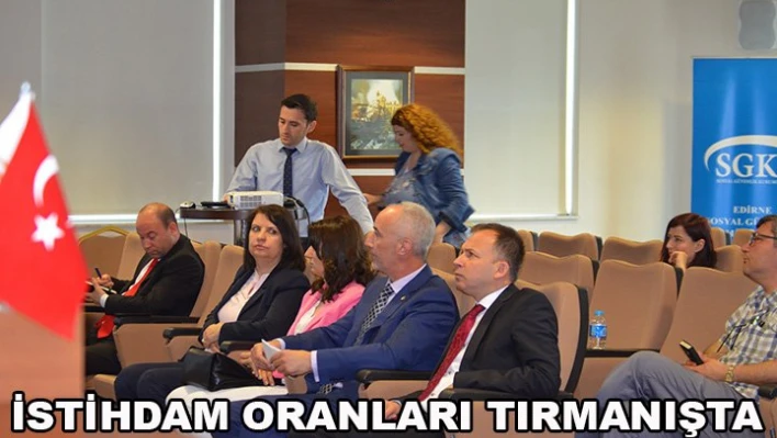 İstihdam oranları tırmanışta
