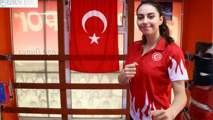 Milli tekvandocu Işıl Zafer, olimpiyat hedefiyle çalışmalarını sürdürüyor