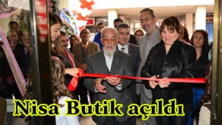 Nisa butik açıldı