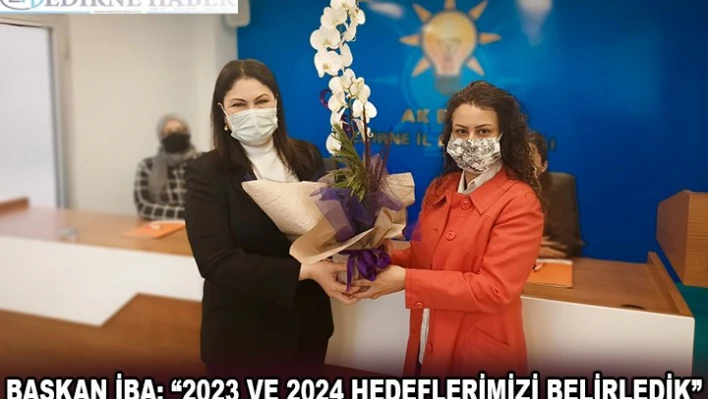 Başkan İba '2023 ve 2024 hedeflerimizi belirledik'
