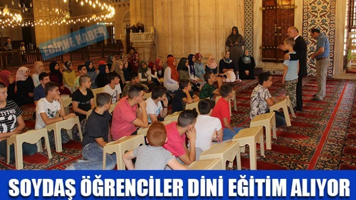 Edirne'de Kur'an öğreniyorlar
