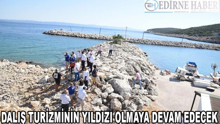 'İbrice' dalış turizminin yıldızı olmaya devam edecek
