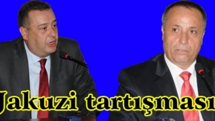 Jakuzili banyo tartışması