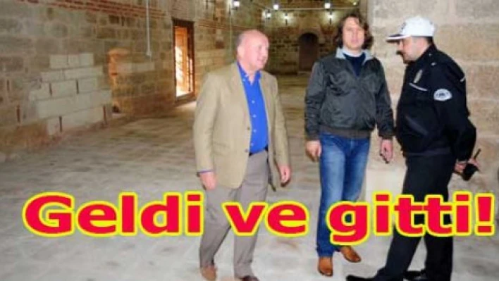Sessiz sedasız Edirne’yi gezdi