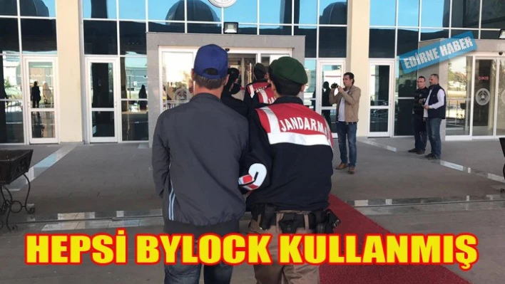 5 Şüpheli Adliye'de