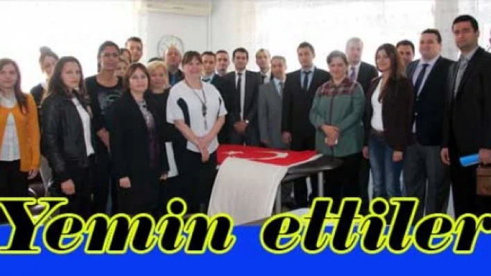Yemin ettiler