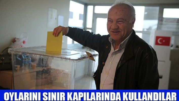 Oy verme işlemi başladı