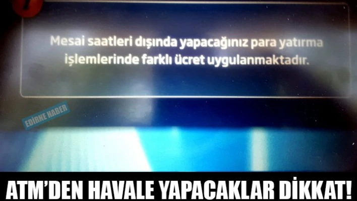Bankaların mesai parası