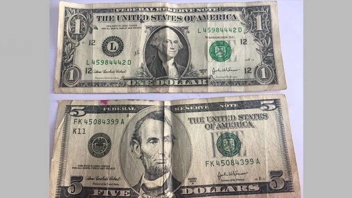 Üzerinden şifreli dolar çıktı