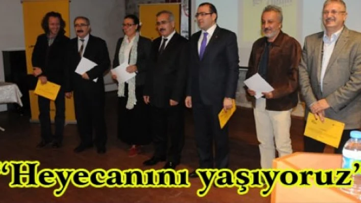 'Çivi çakmanın, harç karmanın heyecanını yaşıyoruz'