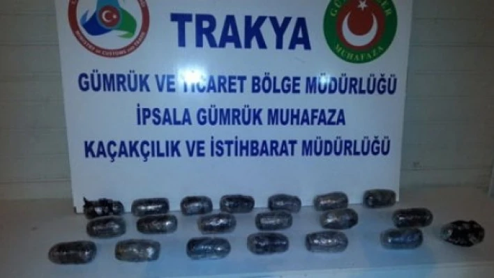 Uyuşturucu tacirlerine bir darbe daha 