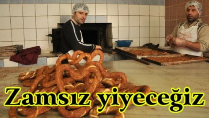 Zamsız yiyeceğiz