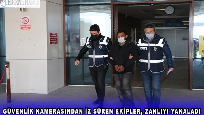 Aranan zanlı Hırsızlık Büro Amirliği ekiplerinden kaçamadı