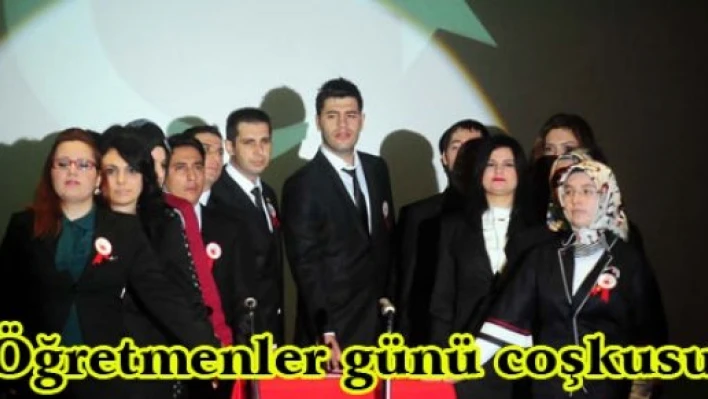 Öğretmenler günü coşkusu