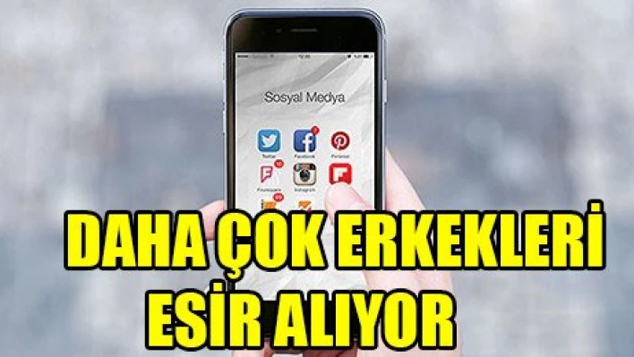 Sosyal medya daha çok erkekleri esir alıyor