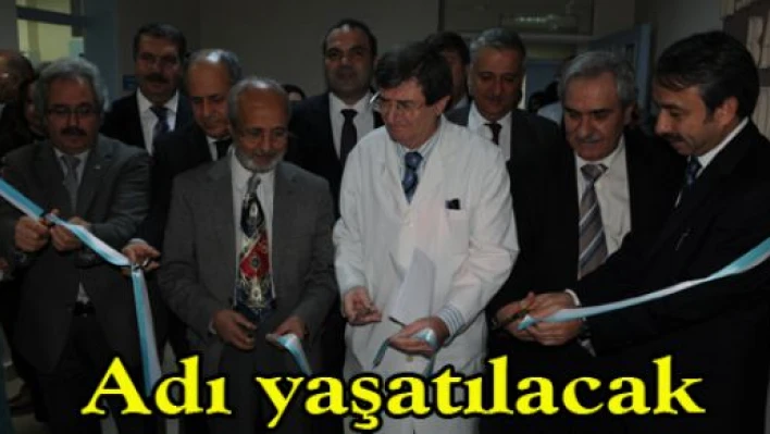 Adı yaşatılacak