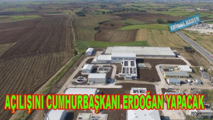 Arıtma Tesisi hizmete giriyor