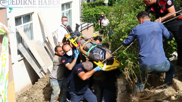 2 İşçi kurtarıldı
