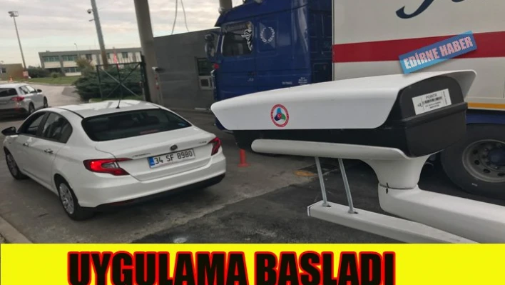 Uygulama başladı