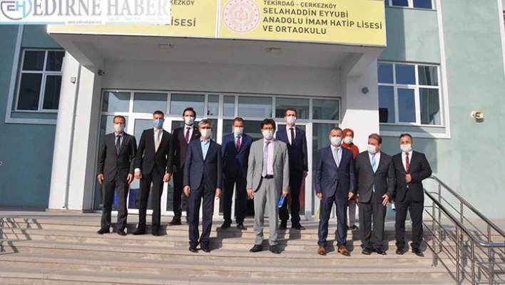 Din Öğretimi Genel Müdürü Yılmaz, Tekirdağ'ı ziyaret etti