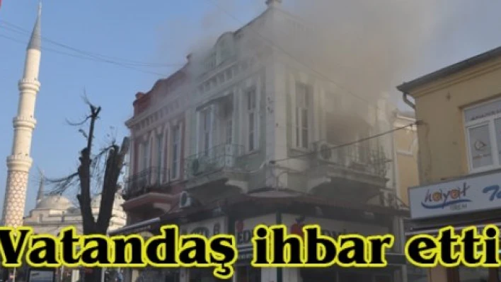 Vatandaş ihbar etti
