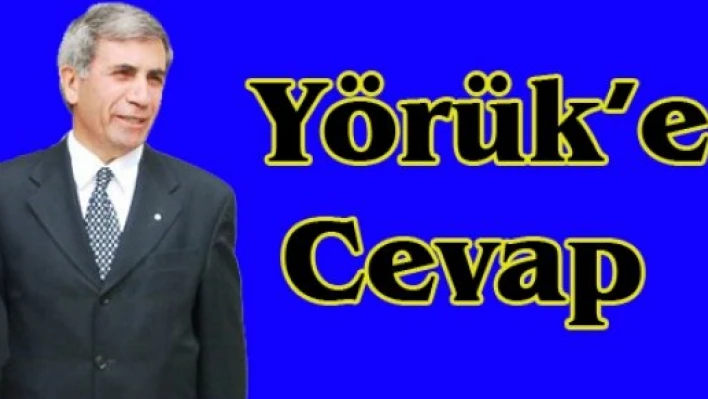 Yörük'e Cevap 