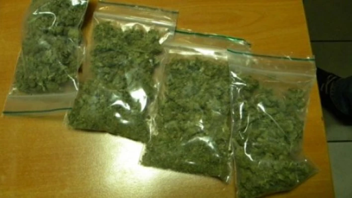 Marihuana bulundu