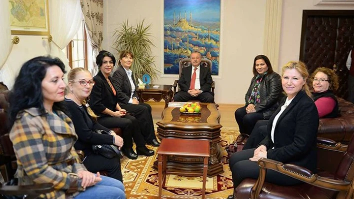 Vali Özdemir'i ziyaret ettiler