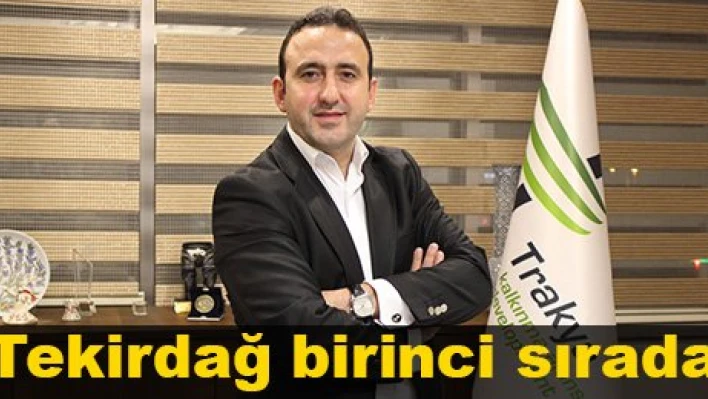 Bölgenin birincisi Tekirdağ