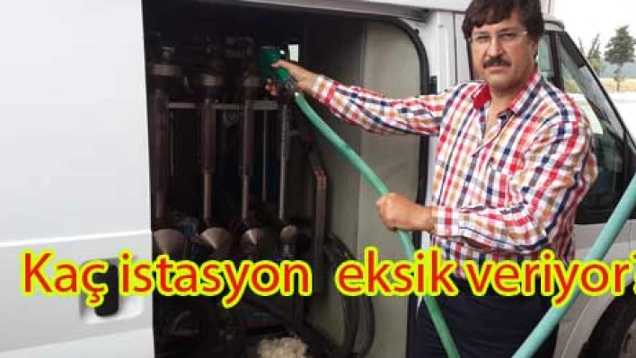 İstasyonlar denetlendi