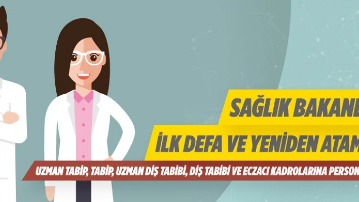 Sağlık Bakanlığı 3'üncü Dönem Personel Alımı Kura ile Yapılacak