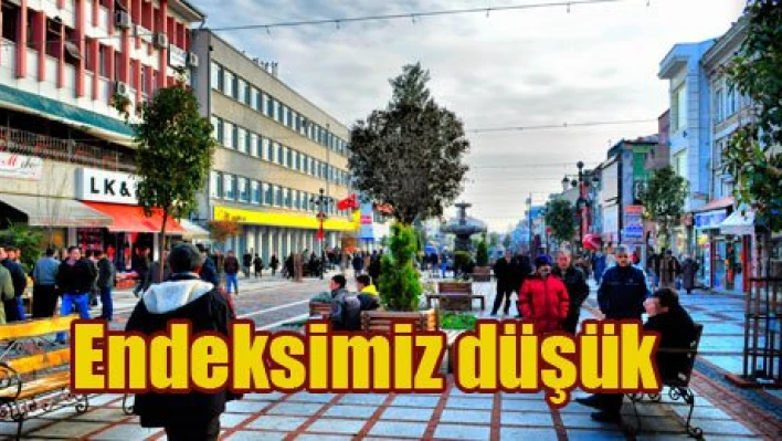 Yaşam endeksimiz düşük