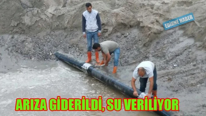 Arıza giderildi