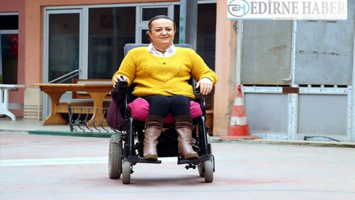 Engelli muhtar adayı 'engel tanımadan' problemleri çözecek