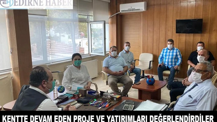 Â AK Parti Edirne İl Başkanı İba'dan Genel Sekreter Uğur'a ziyaret