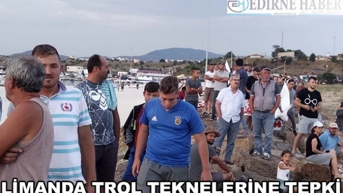 Limanda trol teknelerine tepki
